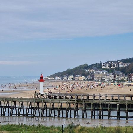 Le Cocooning-Studio Deauville Marina Avec Terrasse Vue Mer Et Plage Extérieur photo