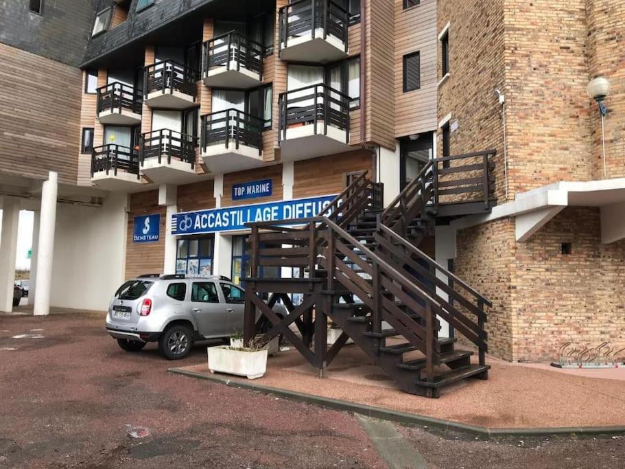 Le Cocooning-Studio Deauville Marina Avec Terrasse Vue Mer Et Plage Extérieur photo